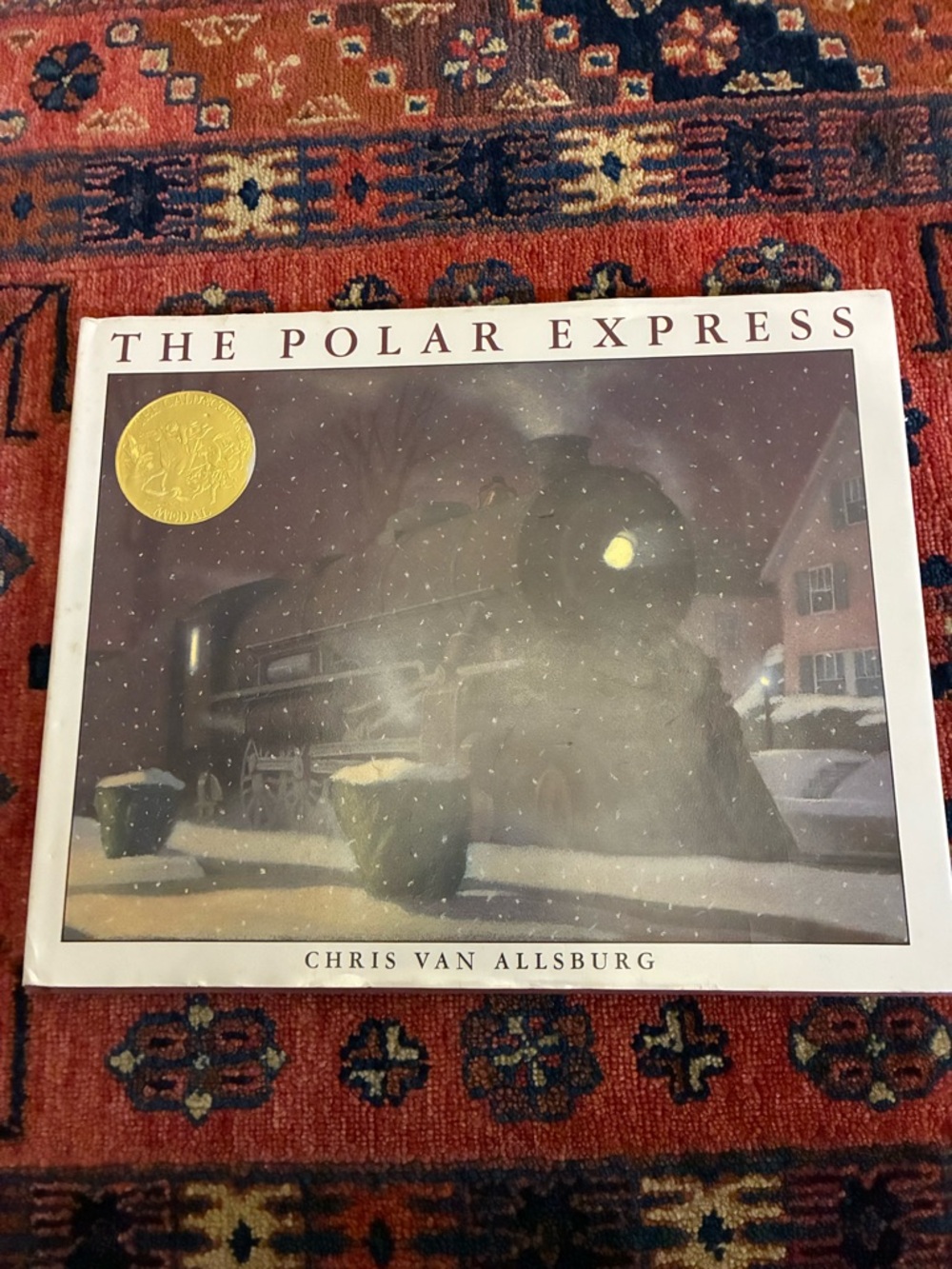 The Polar Express Hardcover Picture Book by - White